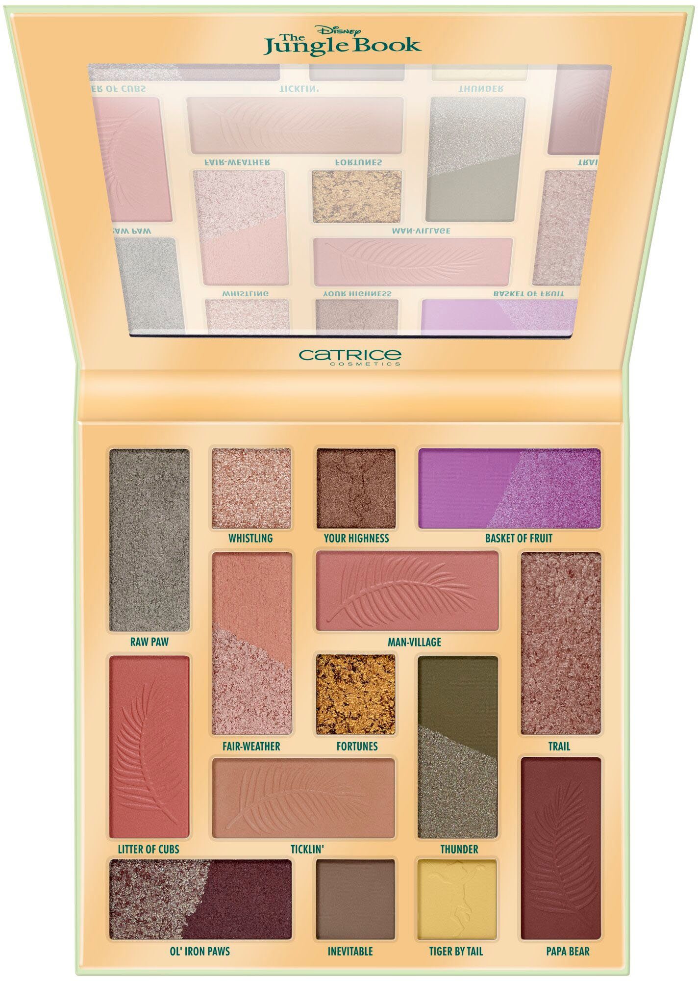 Catrice Lidschatten-Palette Disney The Jungle Palette Book Eyeshadow