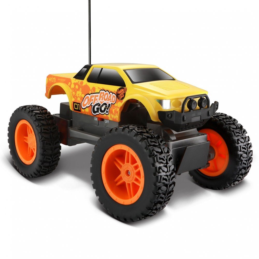 RC-Monstertruck Ferngesteuertes Auto "Off Road Go" (gelb/schwarz)