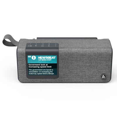 Hama Digitalradio "DR200BT", FM/DAB/DAB+/Bluetooth/Akkubetrieb DAB+ Radio Digitalradio (DAB) (Digitalradio (DAB), FM-Tuner)