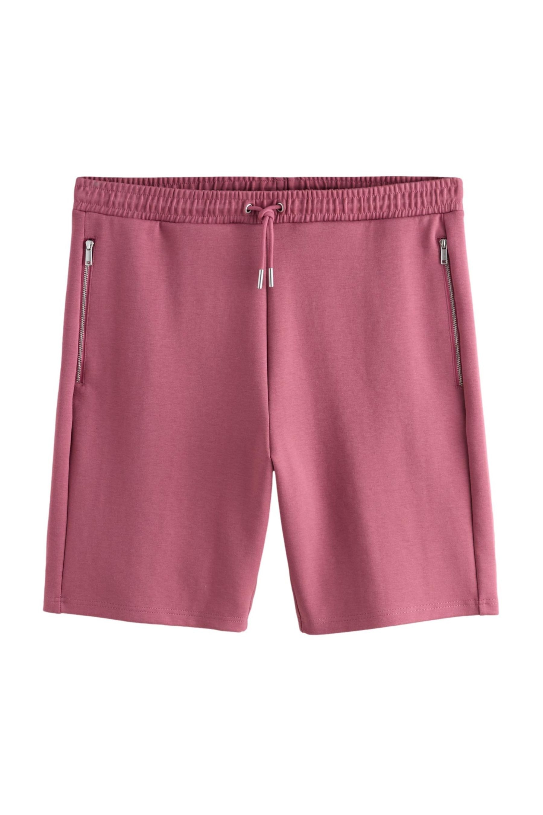 Sweatshorts Straight Fit Jersey-Shorts, Reißverschlusstasche