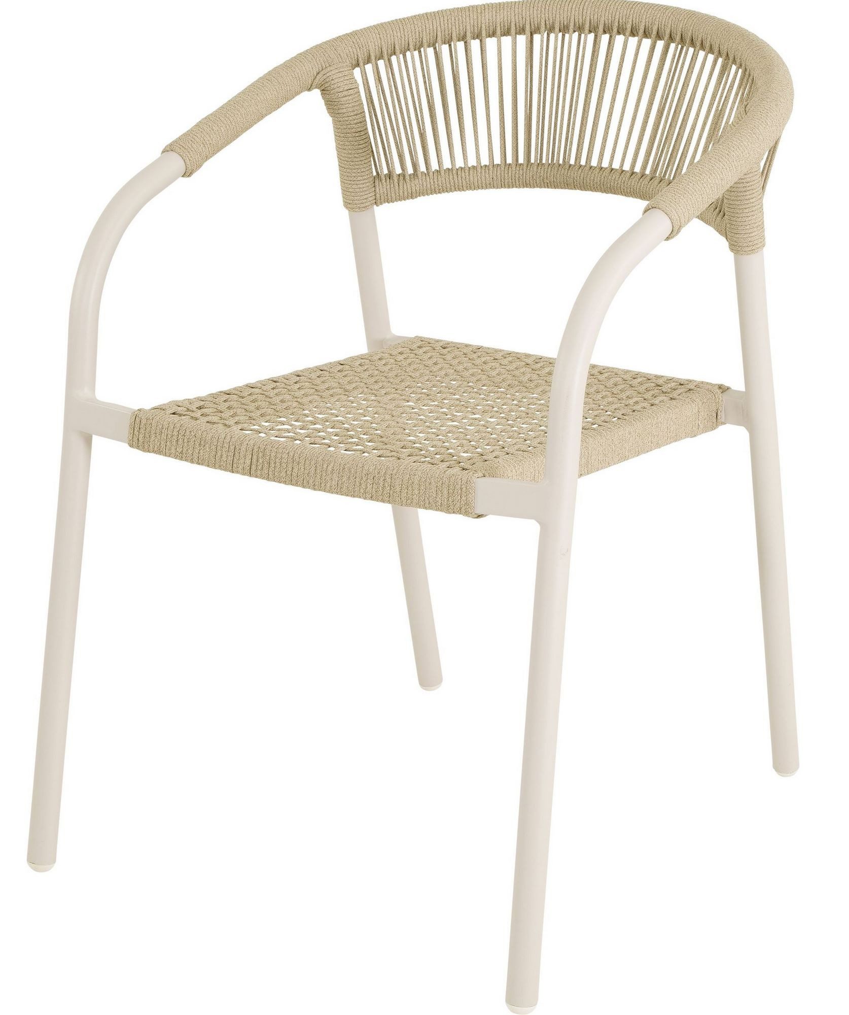 Lesli Living Gartenstuhl Lesli Living Stapelstuhl Nagano Beige