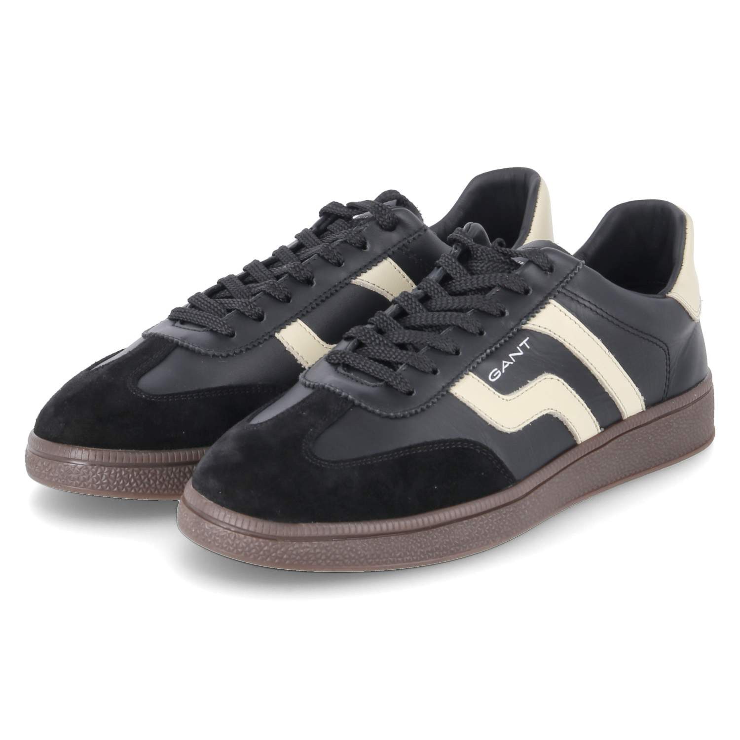 Gant Gant 31631012/G00 Herren Leder schwarz Schnürschuh