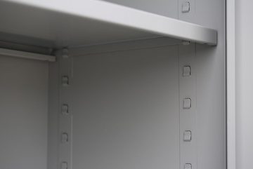Steelboxx Mehrzweckschrank XXL Metallschrank abschließbar Aktenschrank 195x120x60cm (1-St) Komplett montiert, keine Montage notwendig