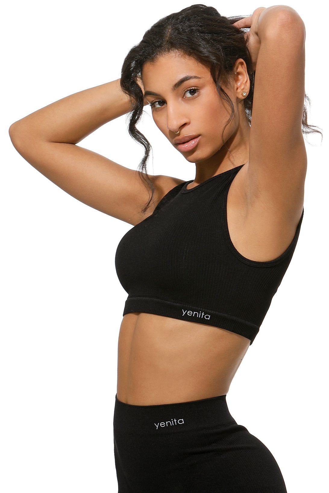 Yenita® Sporttop "Ribbed Collection"