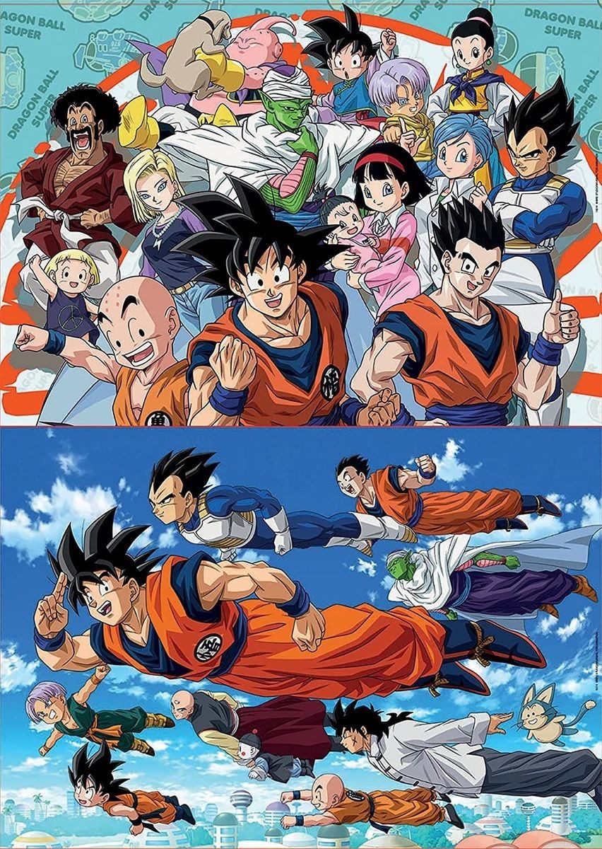 Crunchyroll Puzzle Puzzle - Dragonball Super - 2 x 100 Teile, 200 Puzzleteile