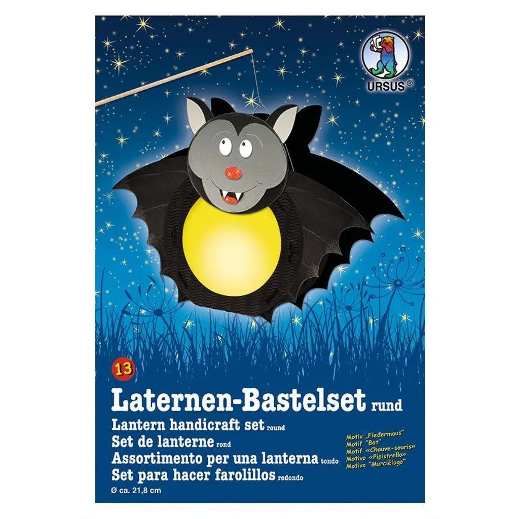 Ursus - Ludwig Bähr Umzugslaterne URSUS Laternen-Bastelset "Fledermaus" günstig online kaufen