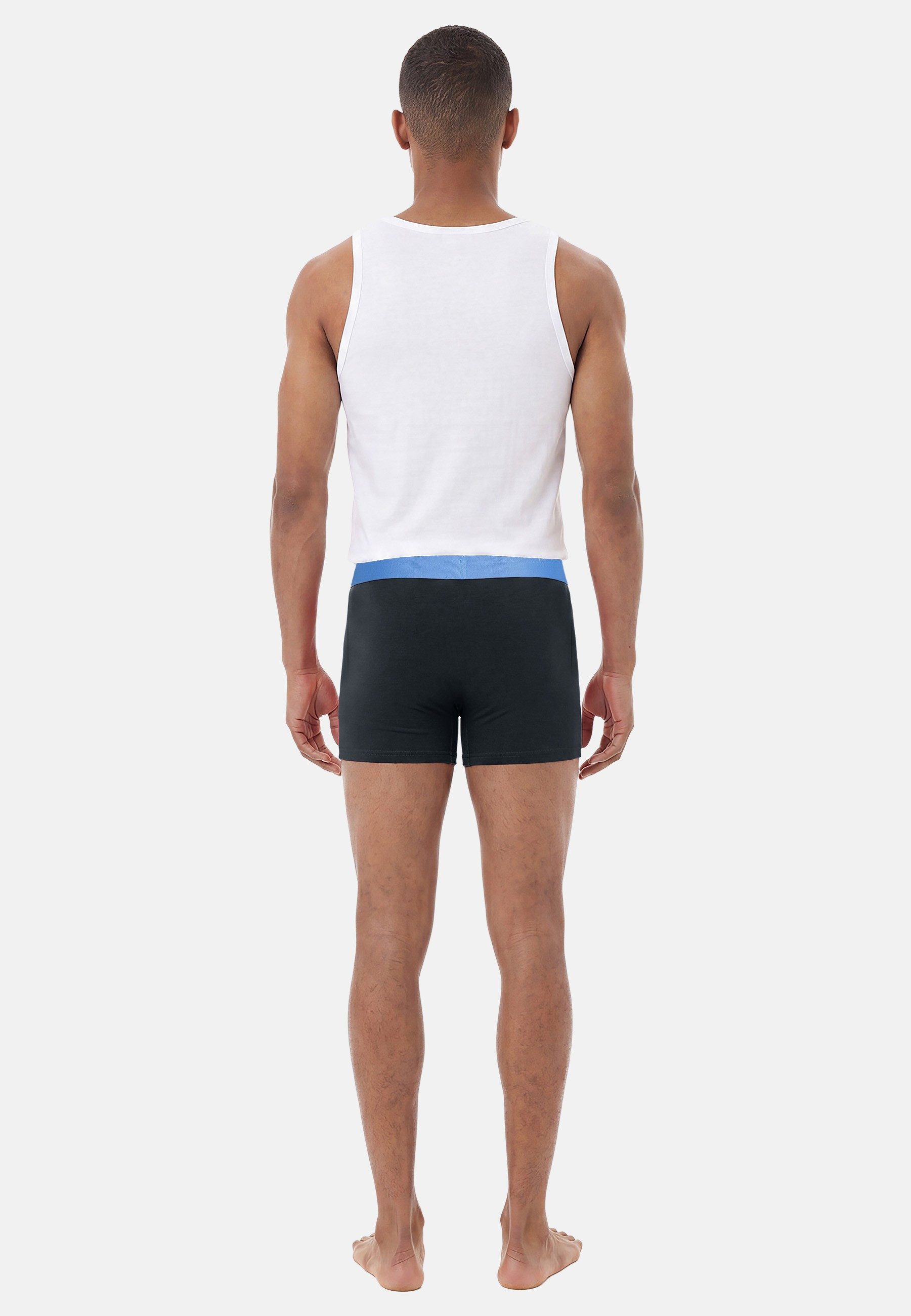 U.S. Polo Assn. Boxershorts USLeoo – Herren 5er Pack mit elastischem Logo-Bund Weiche Baumwollmischung, atmungsaktiv und formstabil