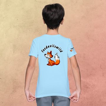 foxdevilswild Print-Shirt style one - Kids Shirt Fuchsteufelswild