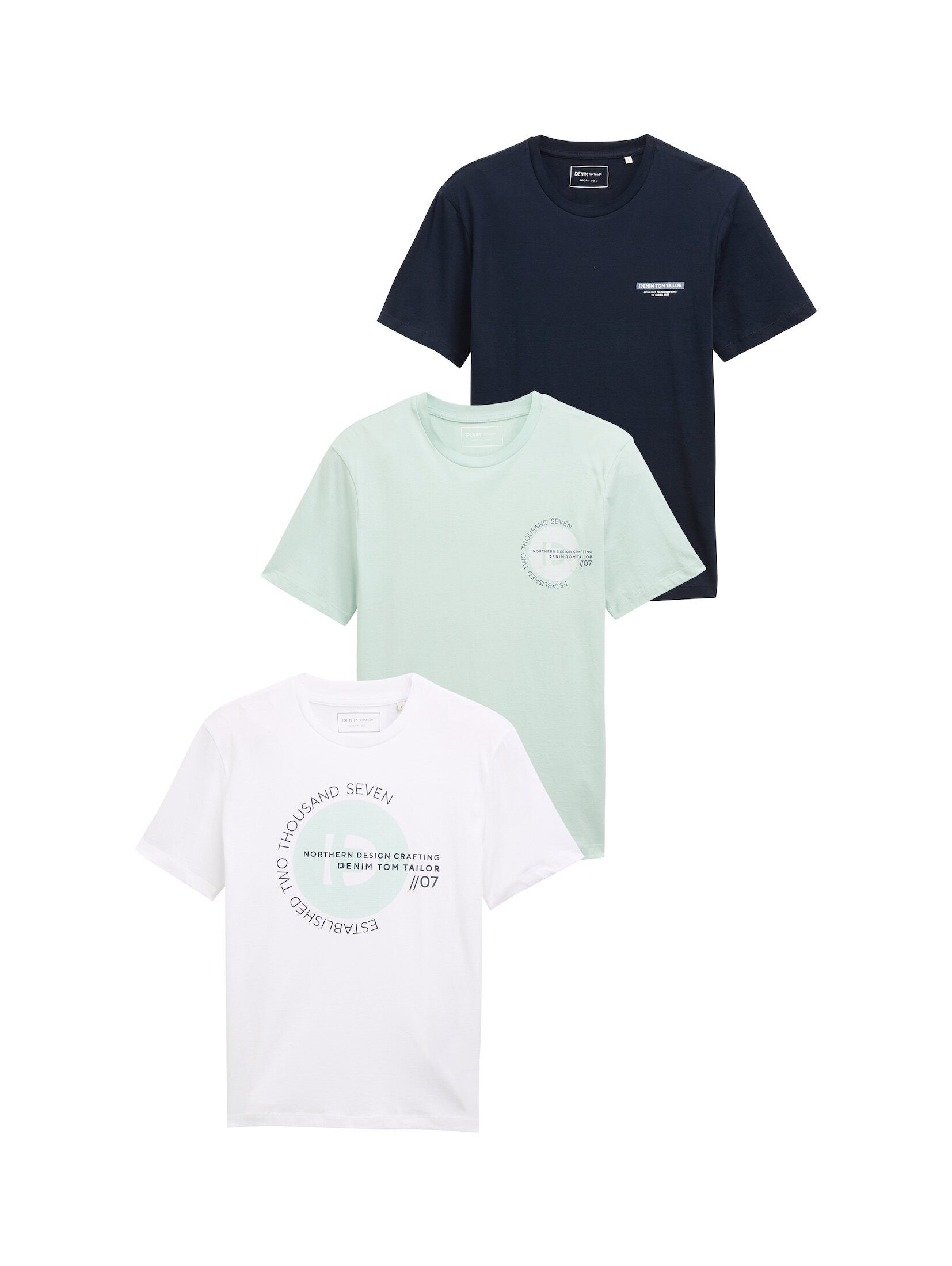 TOM TAILOR Denim T-Shirt T-Shirts mit günstig online kaufen