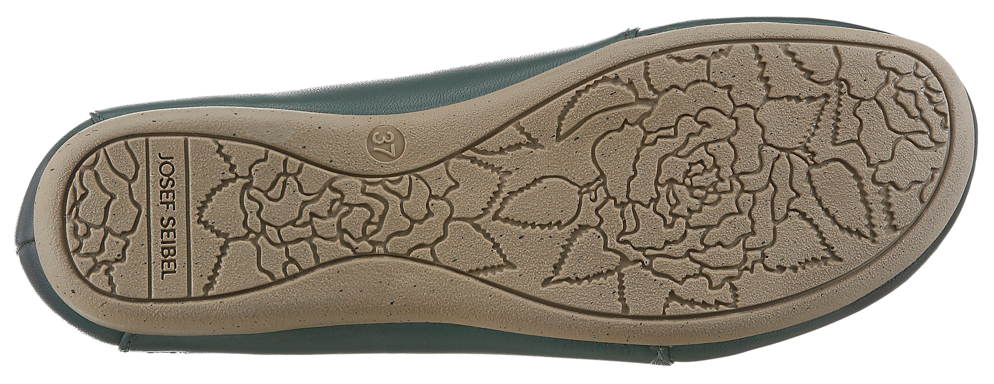 Josef Seibel Fiona 04 Riemchenballerina Slipper, Komfortschuh mit raffiniertem Gummizug, Weite G (weit)