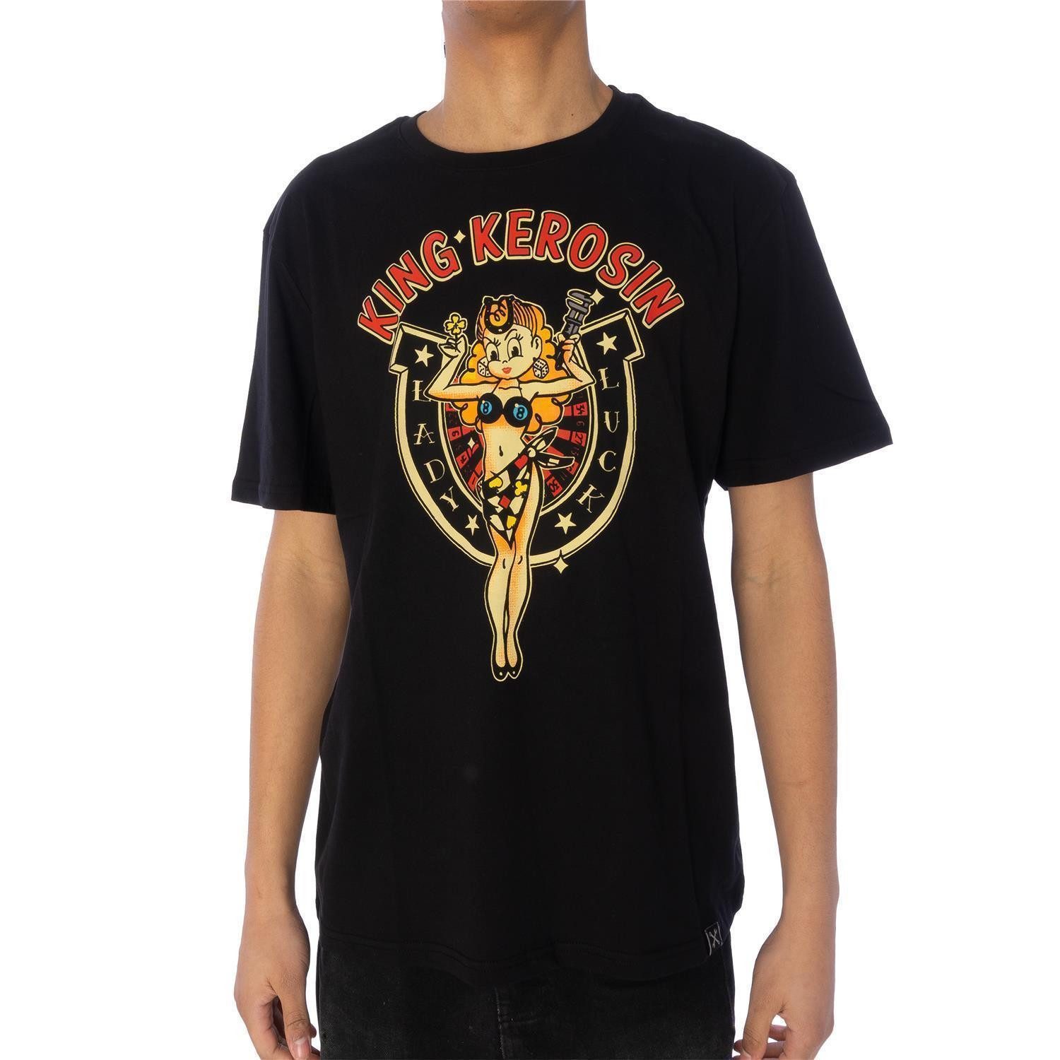 Print-Shirt Lady Luck
