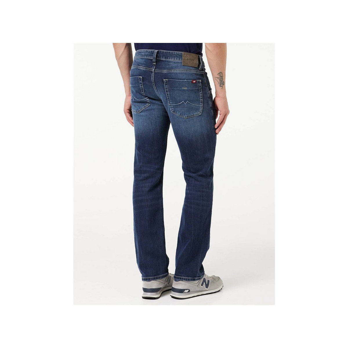 MUSTANG 5-Pocket-Jeans blau (1-tlg)