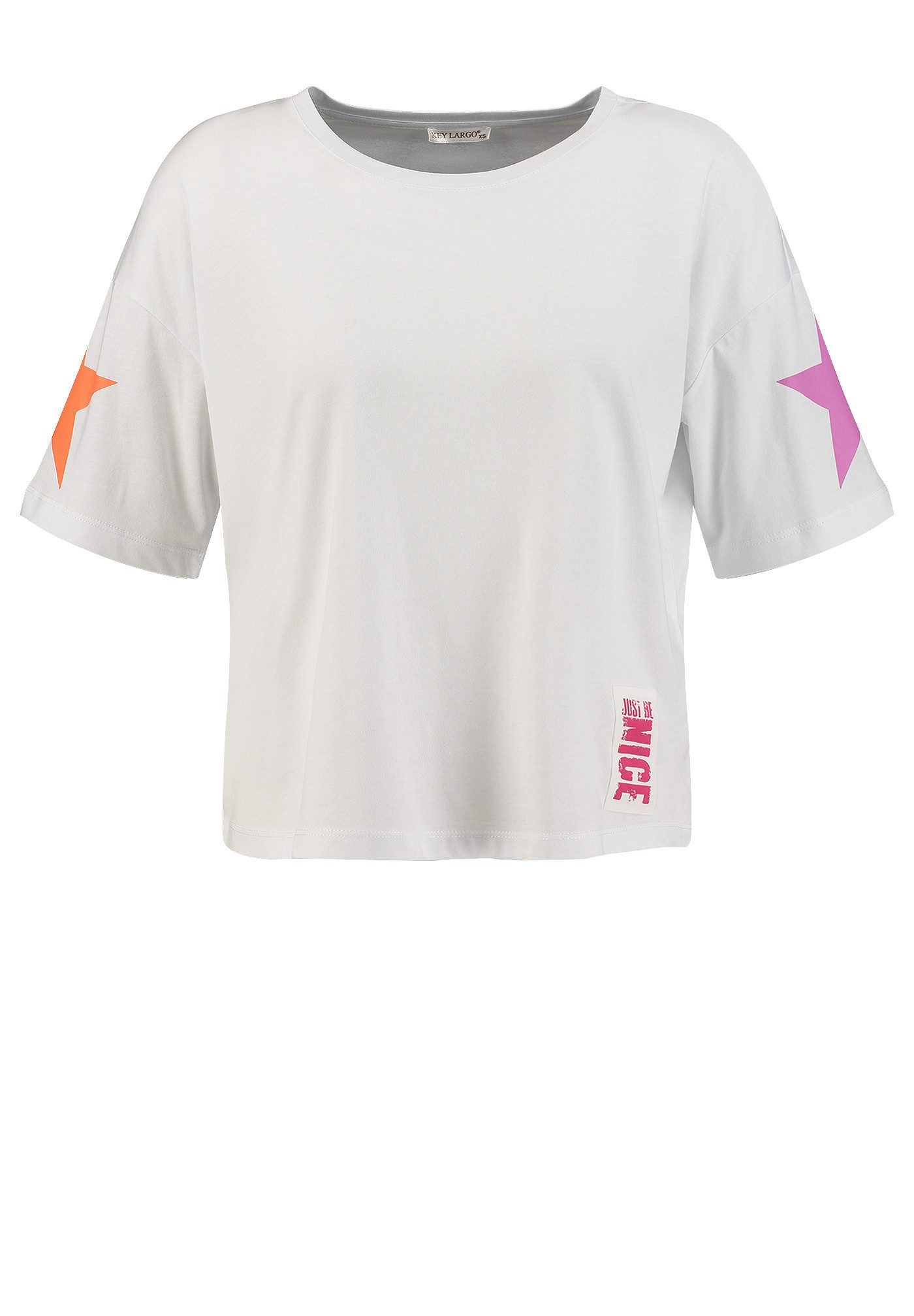 Key Largo T-Shirt WT BEVERLY round (1er)