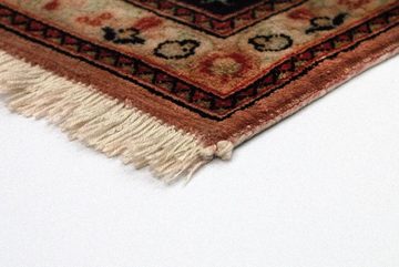 Teppich Ghom Seide Teppich handgeknüpft beige, morgenland, rechteckig, Höhe: 5 mm