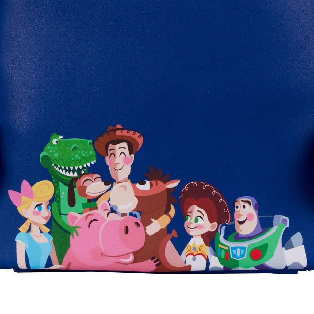 Loungefly Minirucksack Disney by Loungefly Rucksack Toy Story Woody Bo Peep (1-tlg), hochwertig und detailliert