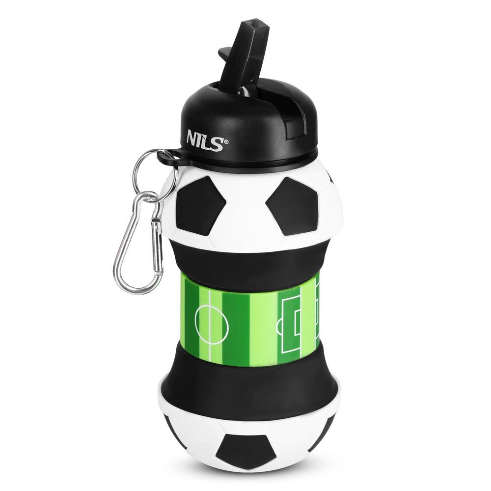 Nils Trinkflasche Faltflasche Silikonflasche Kinderflasche, faltbar, Silikon, Trinkhalm, LFGB, BPA-frei
