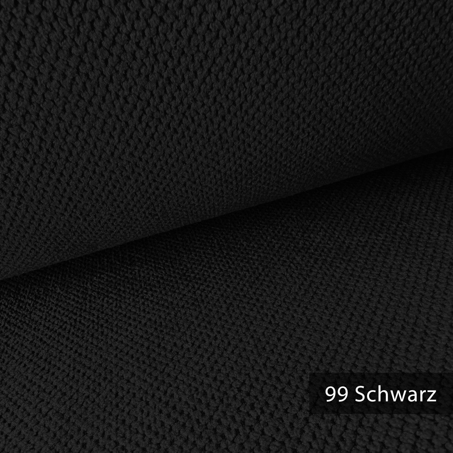 novely® Stoff CURTIS Polsterstoff Möbelstoff Wabenstruktur, Wasserabweisend, uv-beständig, lichtecht, Meterware, 1lfm