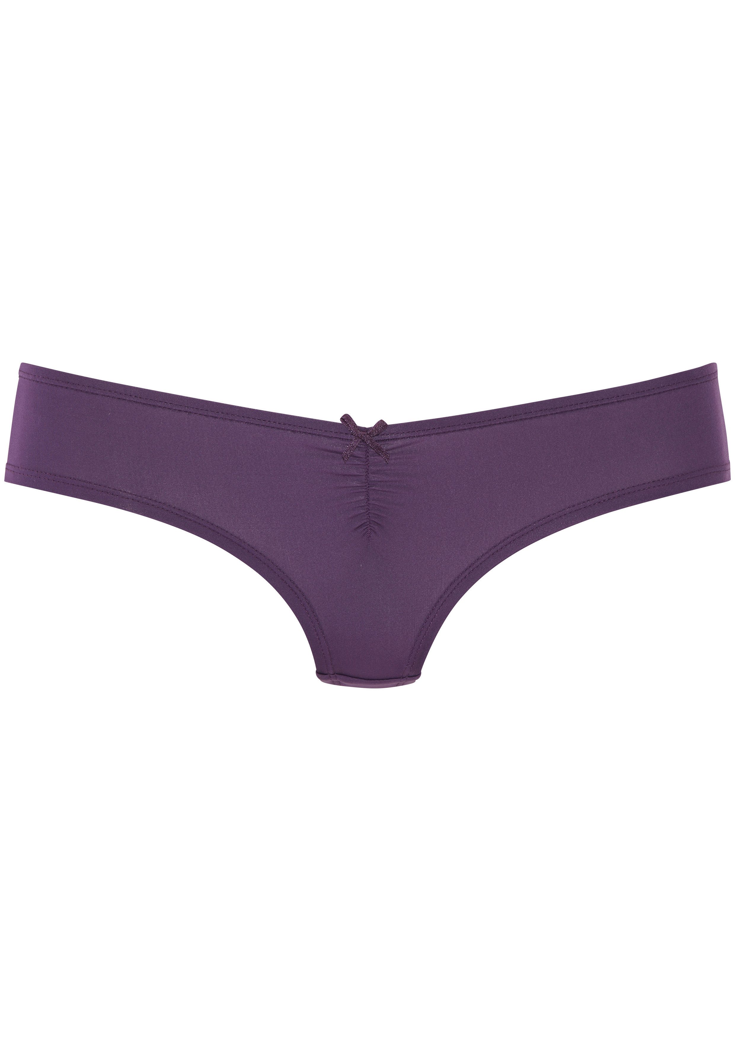 LASCANA Brasilslip mit schöner Spitze hinten