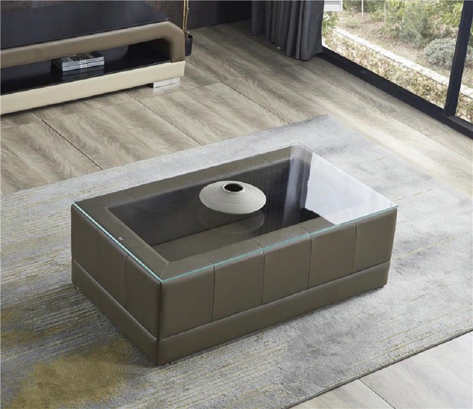 Sofa Beistelltische Glas Couchtisch JVmoebel Design Couchtisch Wohnzimmer Tische Tisch