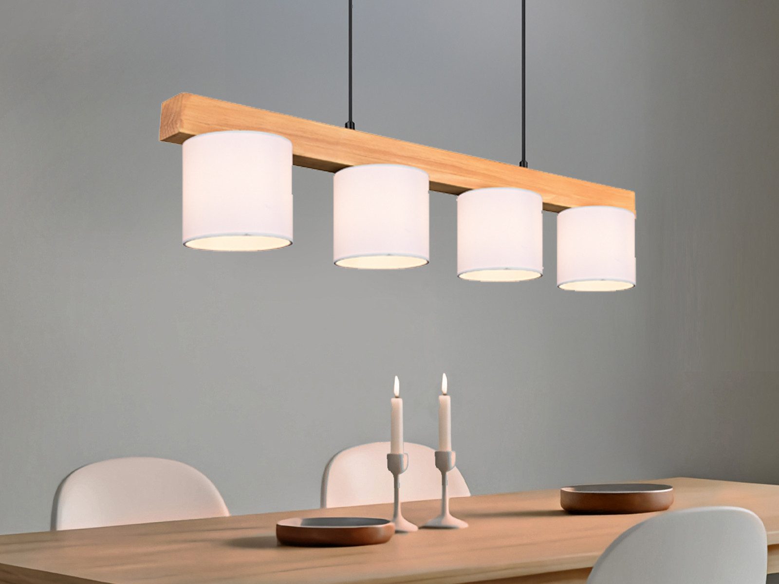Reality Leuchten LED Pendelleuchte, Dimmfunktion, LED günstig online kaufen