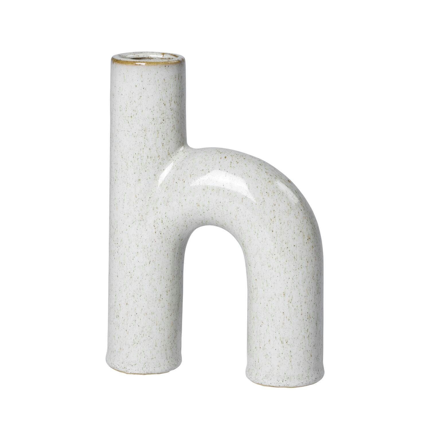 Broste Copenhagen Dekovase Hector 19 cm Steingut