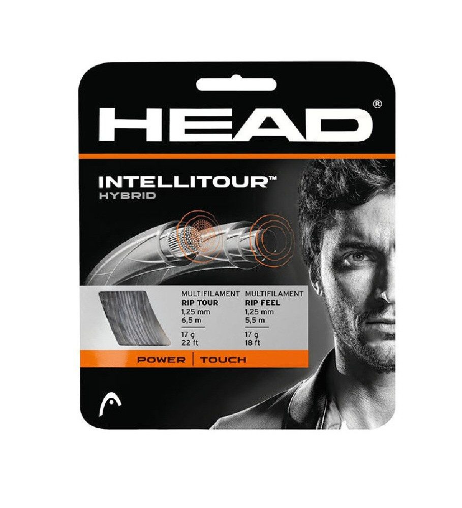 Tennissaite IntelliTour (Armschonung+Kontrolle) natur 12m Set