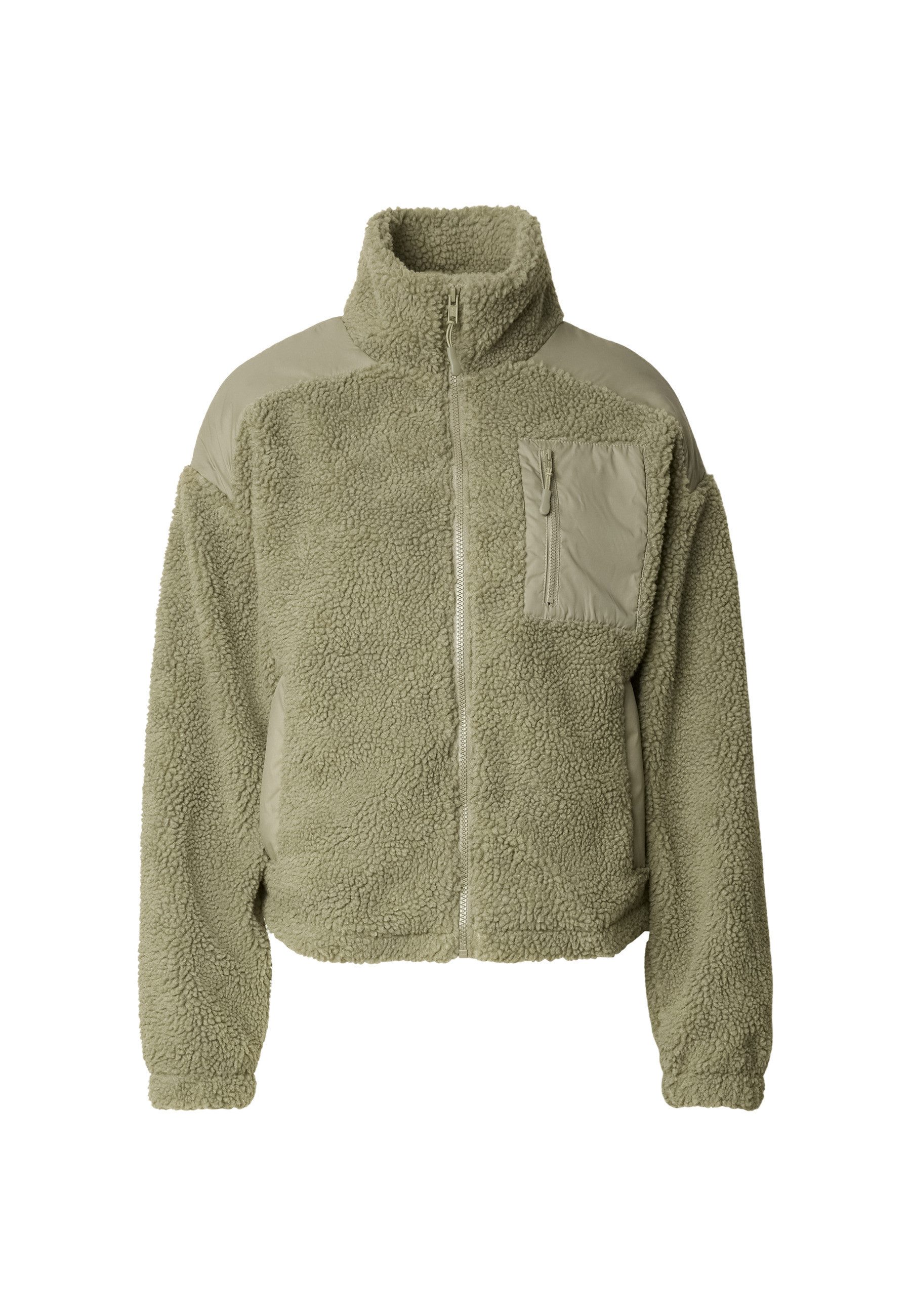 URBAN CLASSICS Winterjacke Urban Classics Damen Ladies Sherpa Mix Jacket (1 günstig online kaufen