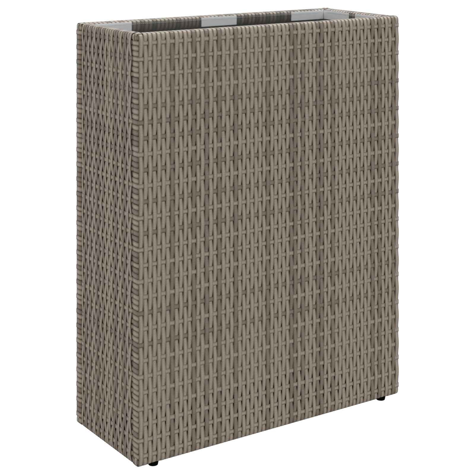 Graue Polyrattan Pflanzkbel online kaufen | OTTO