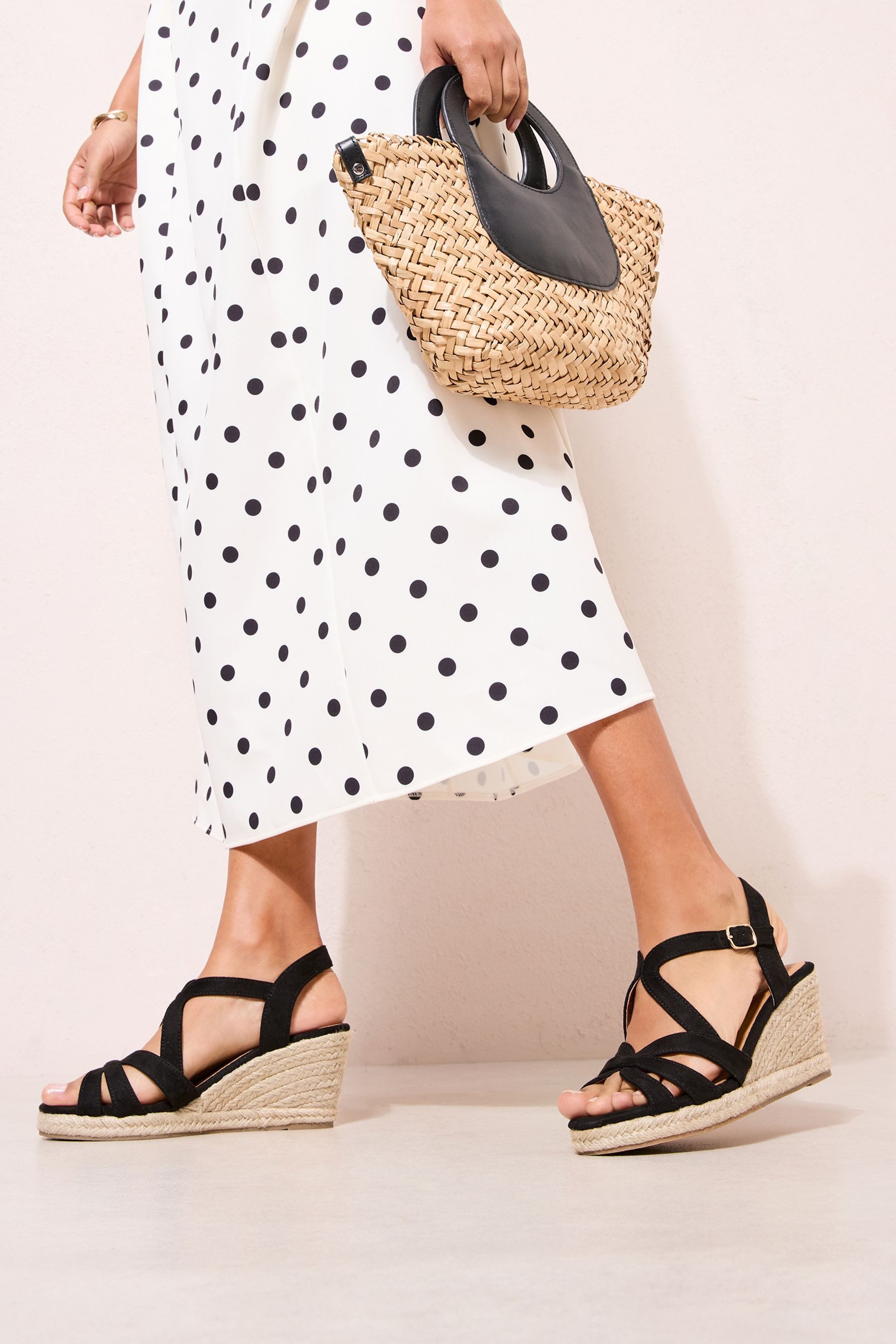 Friends Like These Friends Like These Espadrilles, weite Passform Keilsandalette (1-tlg)