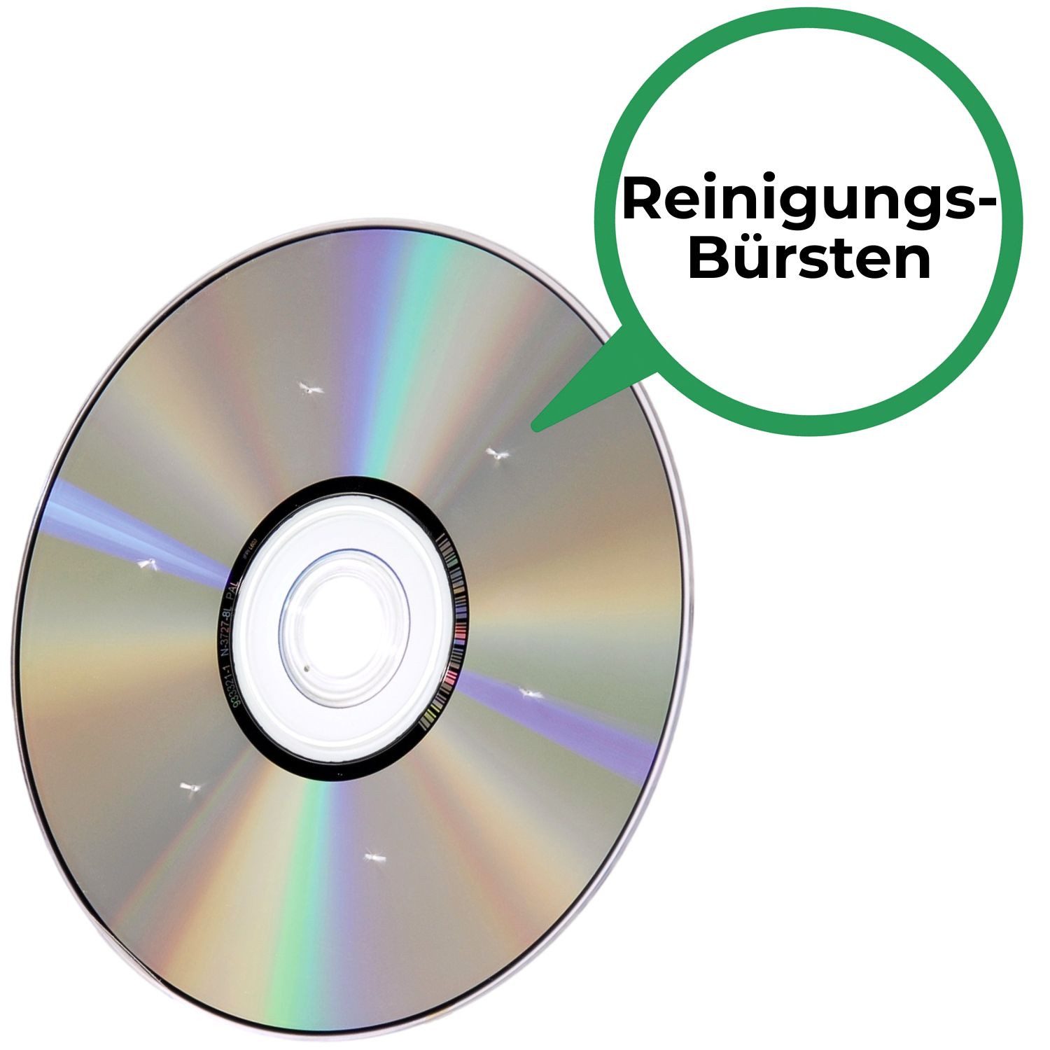 Hama Reinigungs-CD DVD Reinigungsdisc Deluxe Lens Cleaner Animation, für Laufwerk Laser Linsen Linse Reinigungs-CD DVD Blu-Ray Player PC