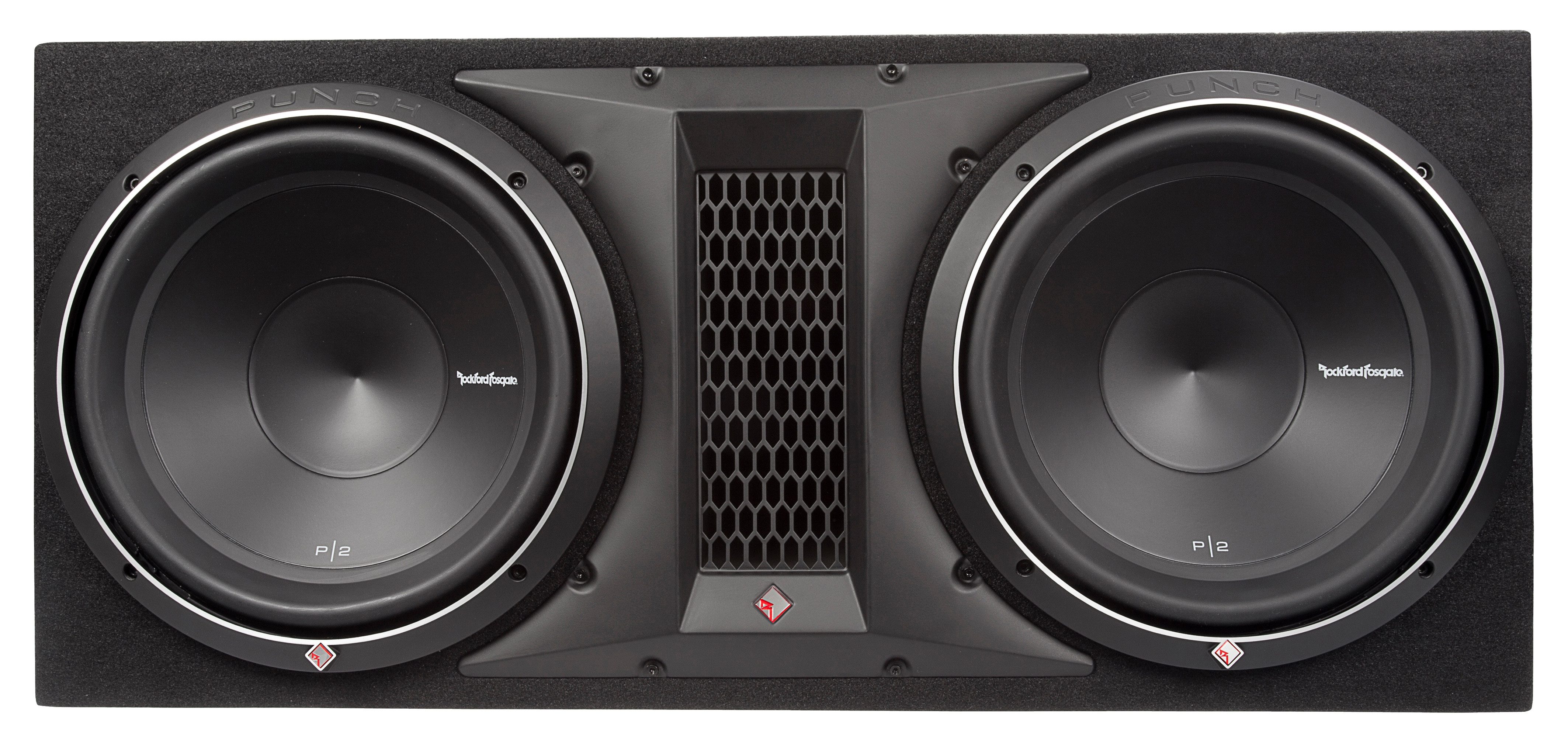Rockford Fosgate Rockford Fosgate P2-2X10 PUNCH Gehäuse-Subwoofer 2x 25 cm Auto-Subwoofer