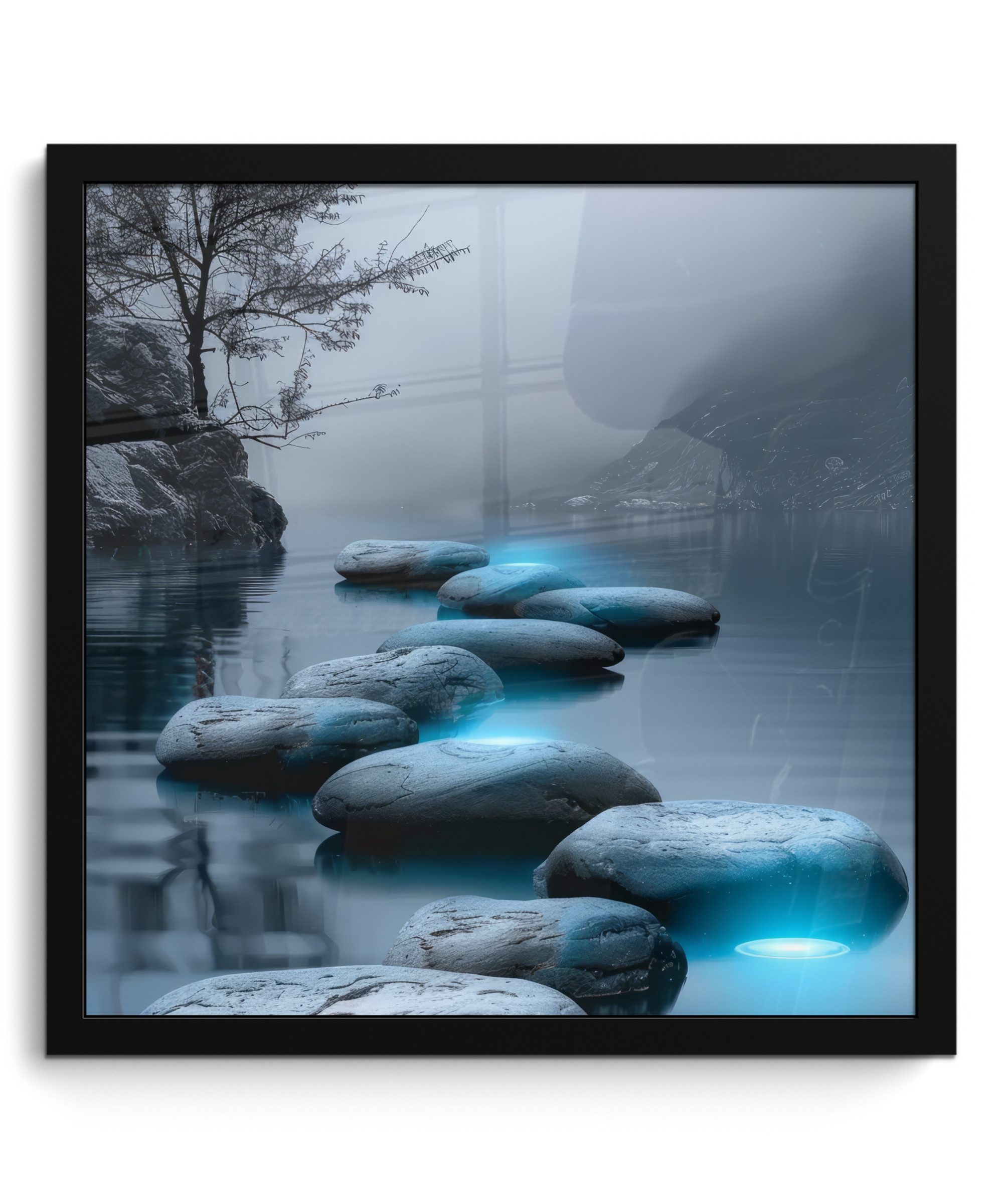 MuchoWow Poster Steine - Wasser - günstig online kaufen