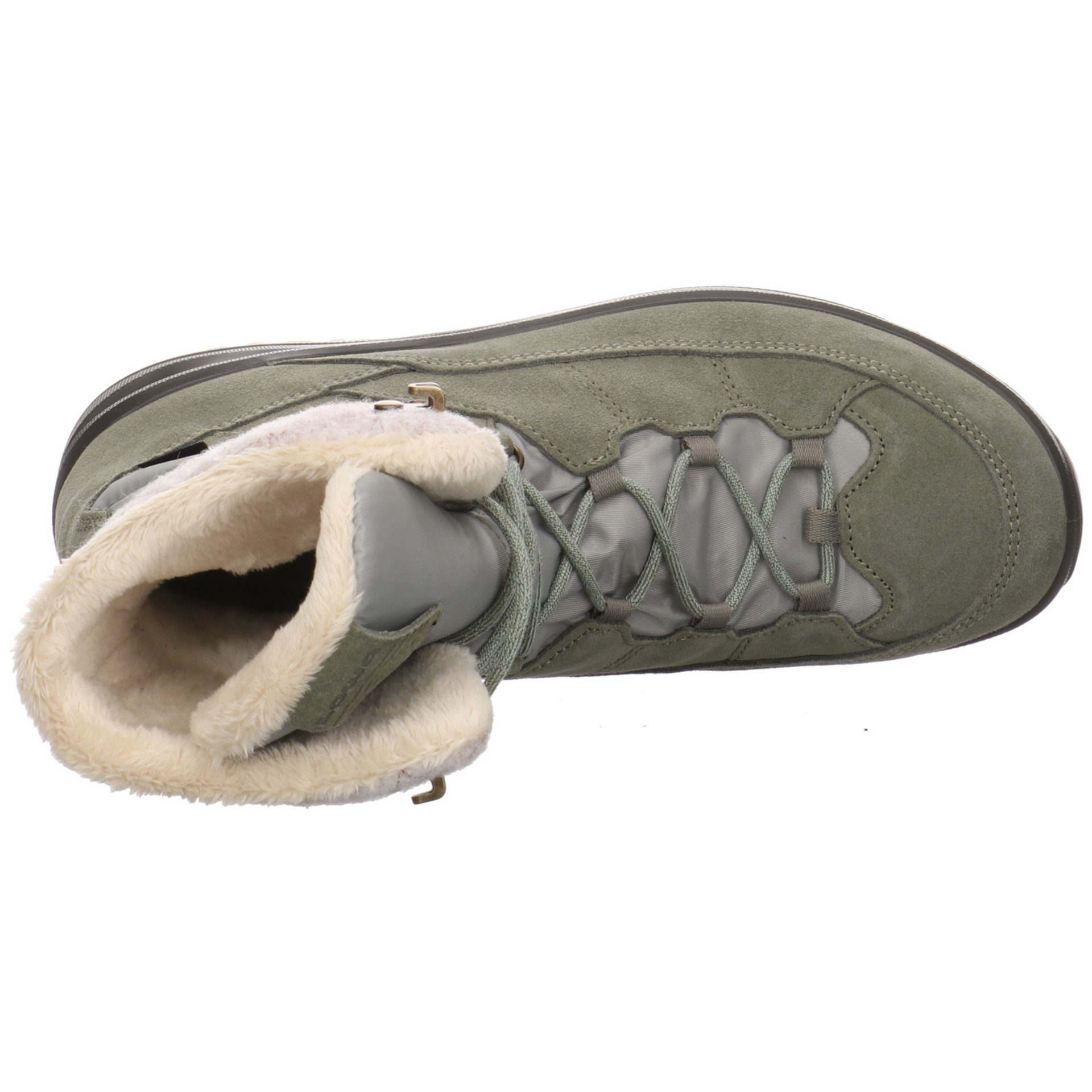 Lowa Damen Schuhe III seegras/jade Wanderschuh Outdoor Leder-/Textilkombination Outdoorschuh GTX Calceta