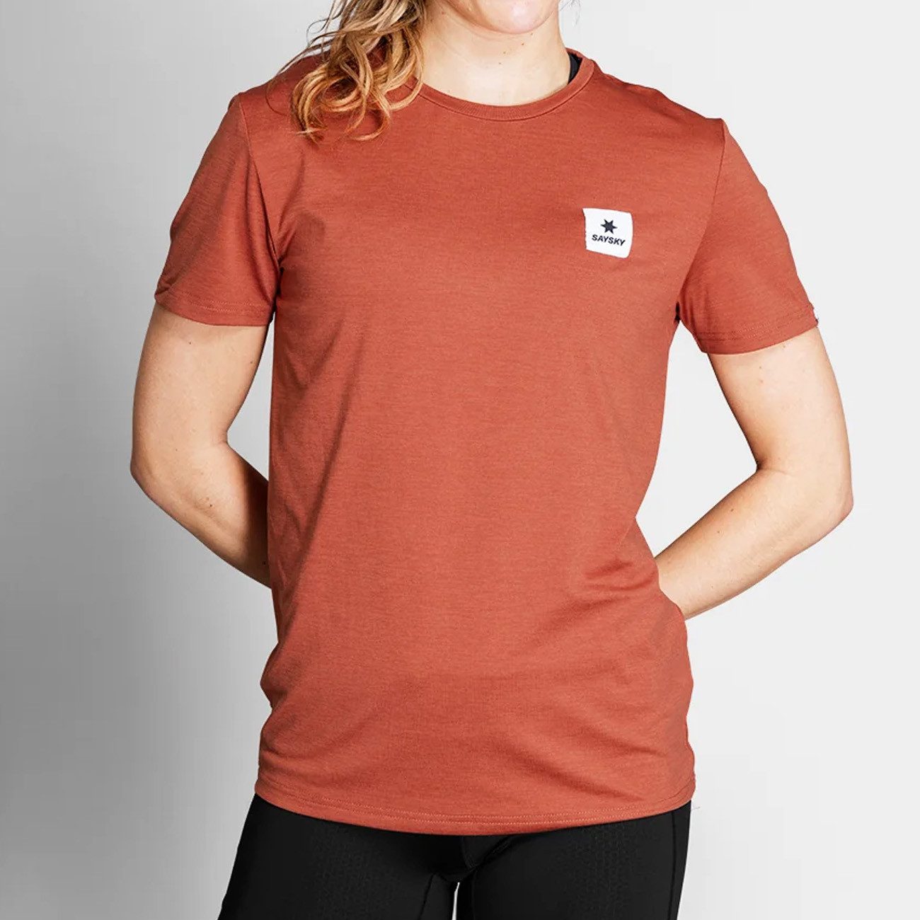 Laufhose Saysky Statement Pace T-Shirt Red Melange