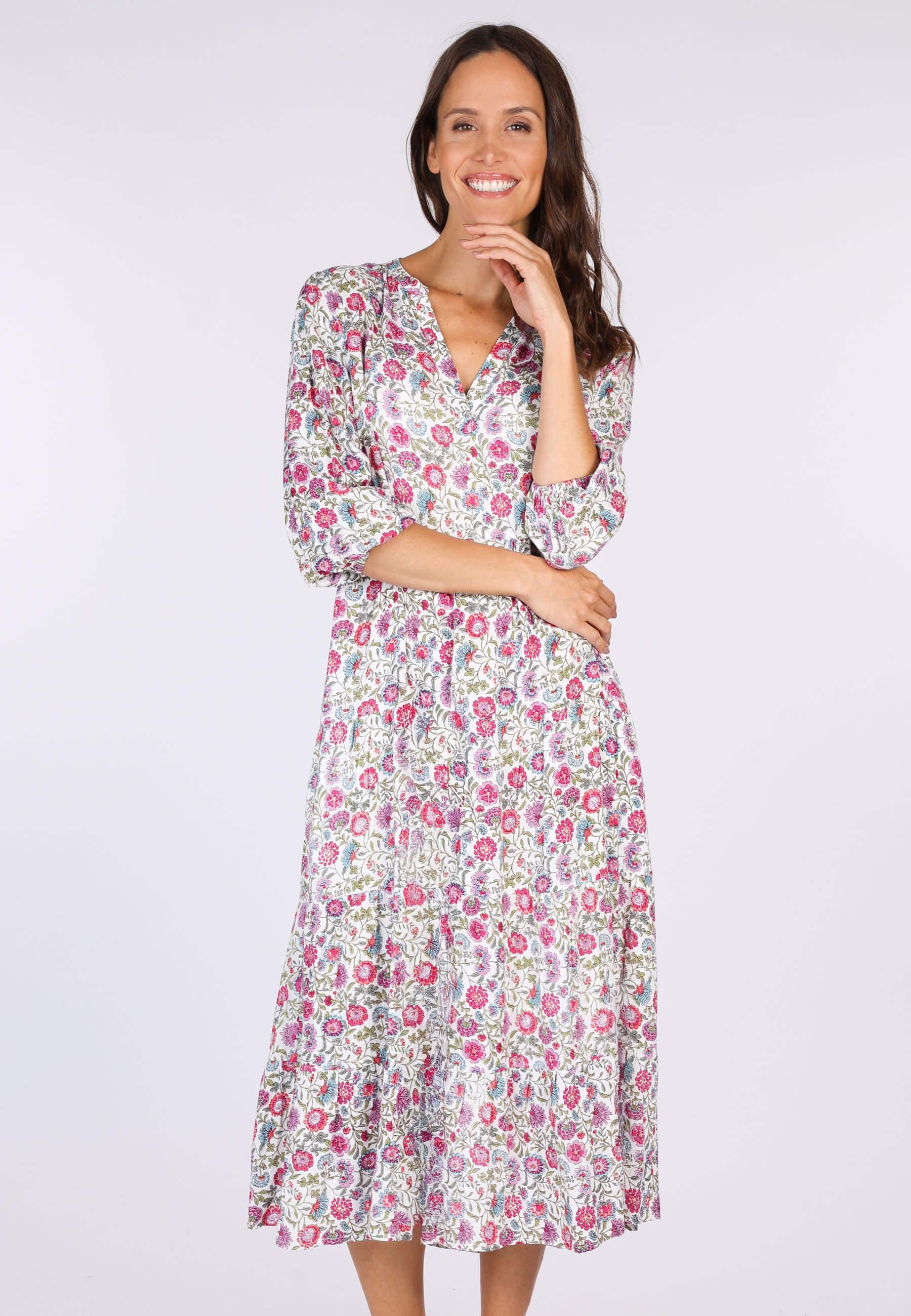 Sorgenfri Sylt Sommerkleid Sanna Taillenraffung günstig online kaufen