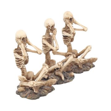 Nemesis Now Dekofigur Indoor - Drei Weisen Skelette 8.5 cm