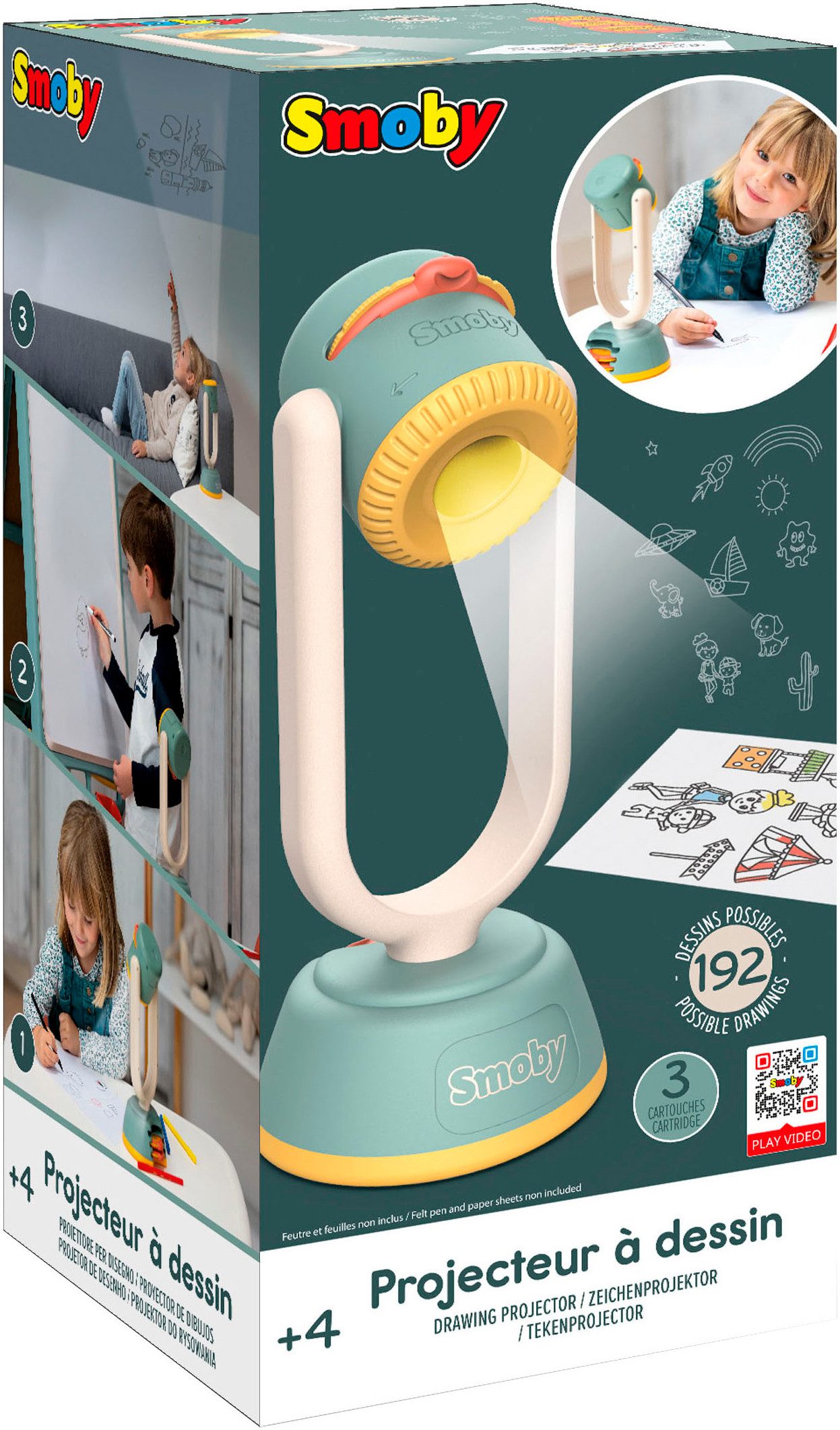 Smoby Malvorlage Zeichenprojektor