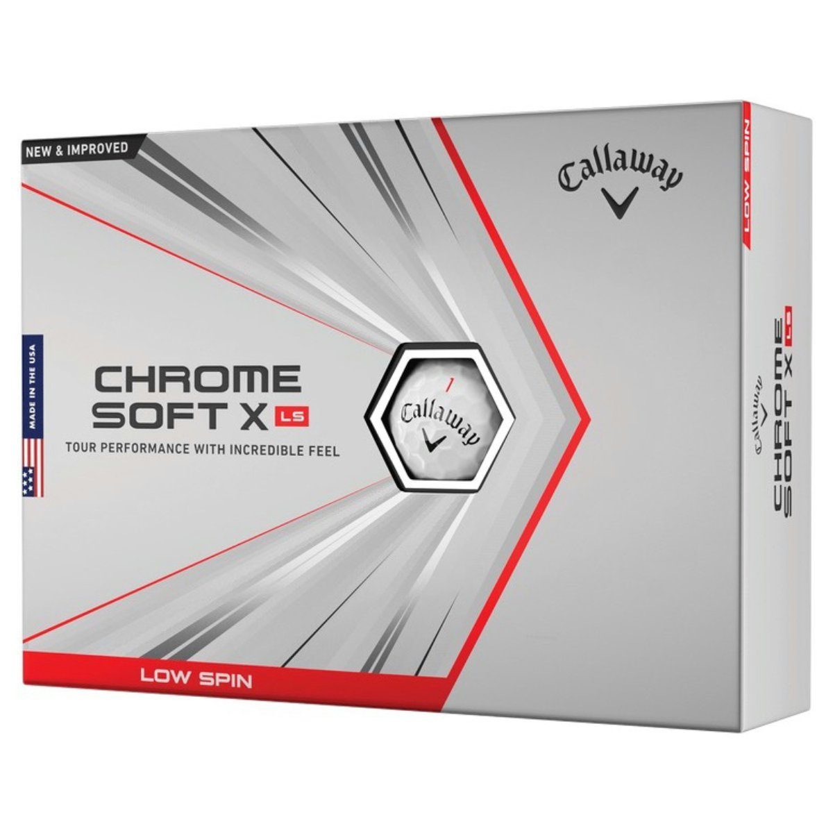 Callaway Golfball Callaway Chromesoft X LS White