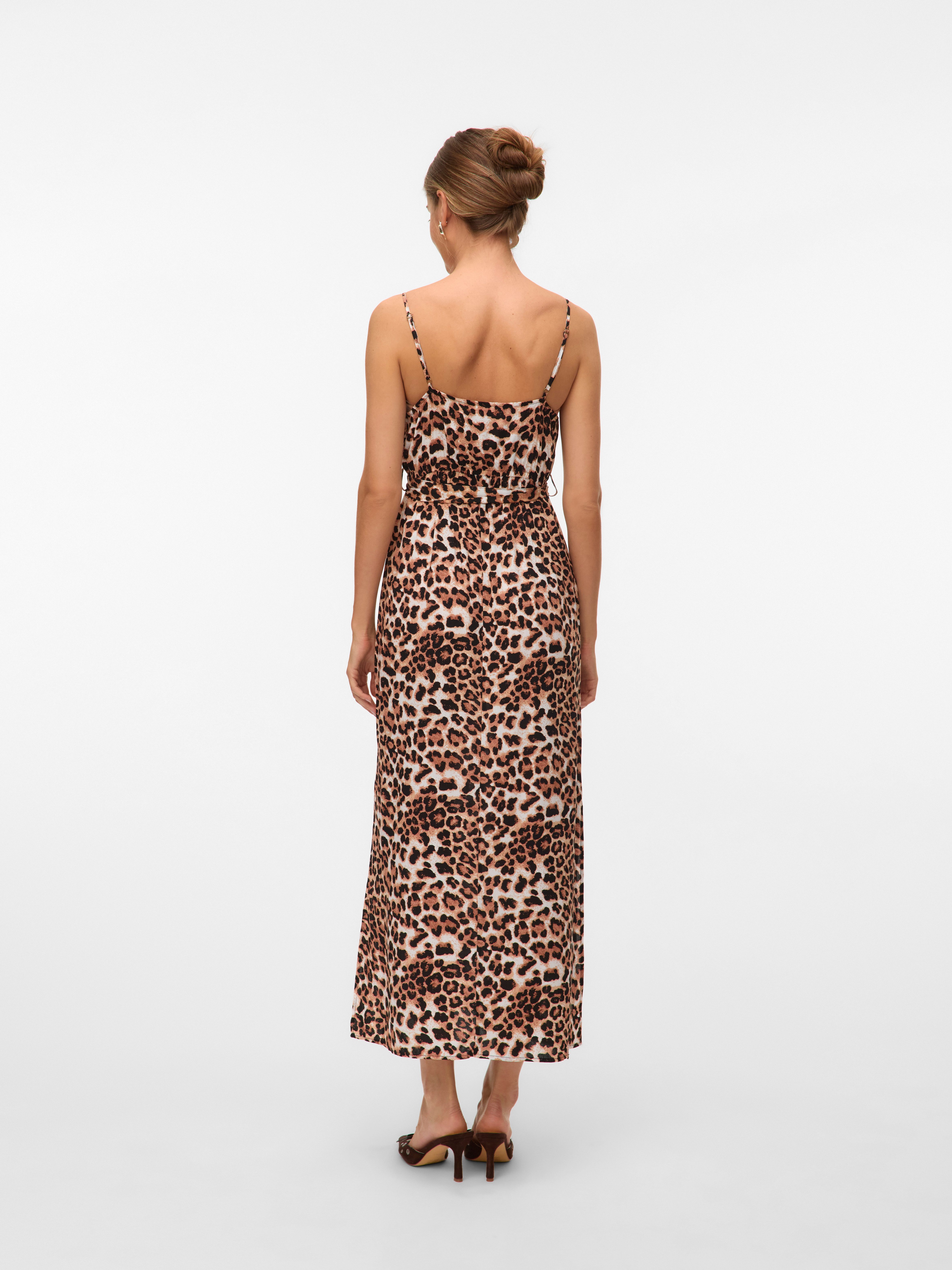 Vero Moda Spaghettikleid VMEASY JOY SLIT MAXI V-NECK DRESS WV GA Viskose, r günstig online kaufen