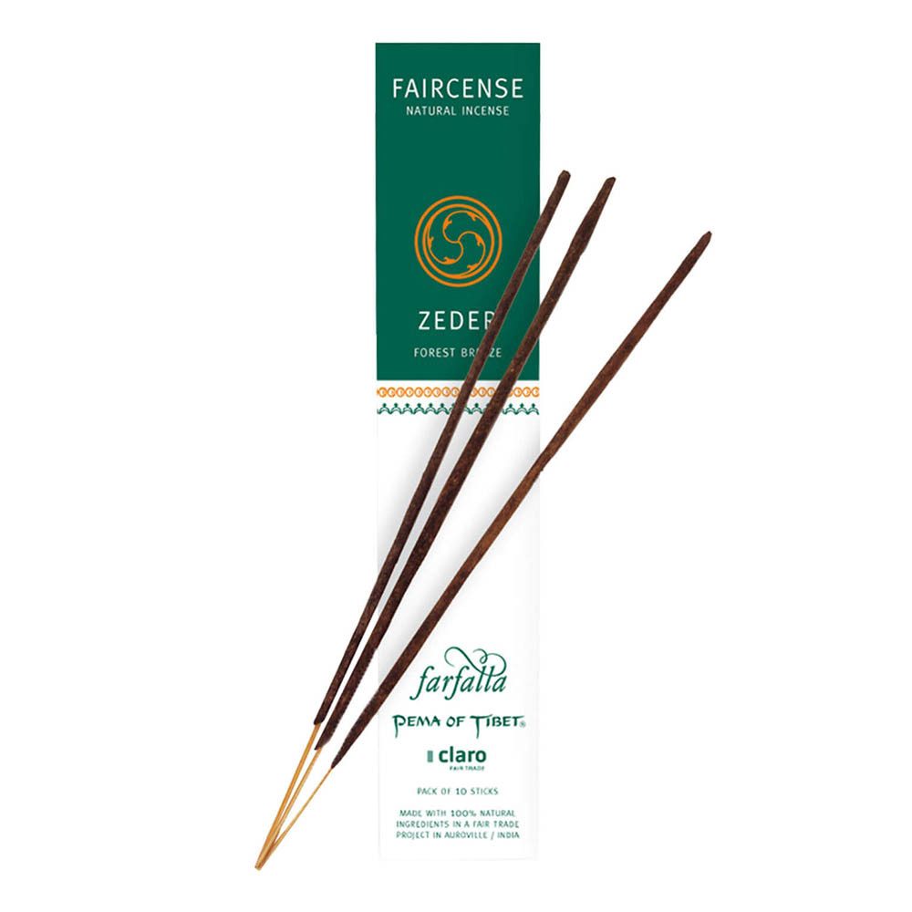 Farfalla Essentials AG Räucherstäbchen-Halter Räucherstäbchen - Zeder 10Stk