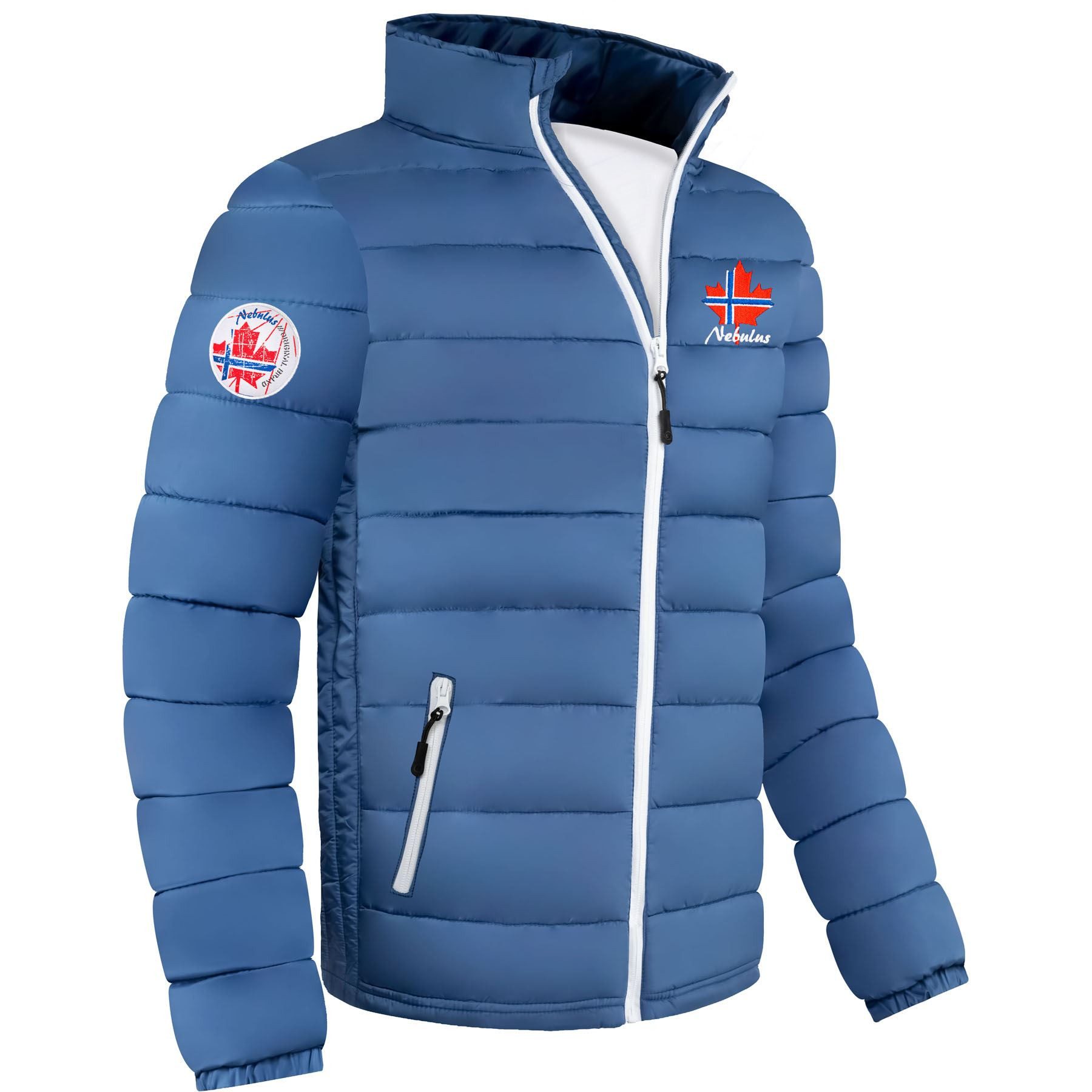 Nebulus Winterjacke SÖLDEN, P2207 - Herren, hellblau, 3XL