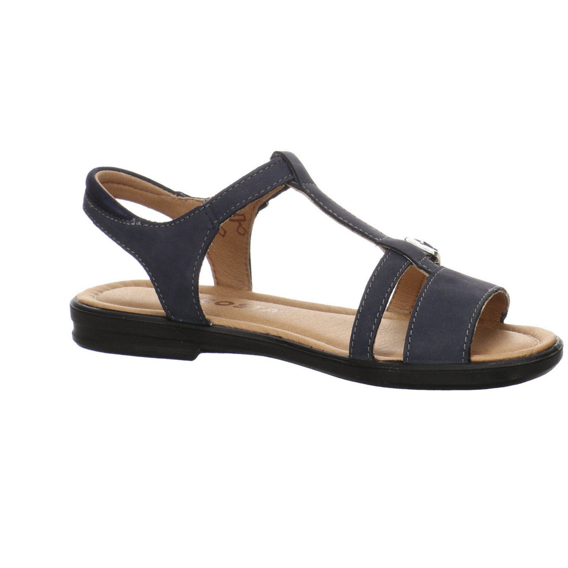 Sandale Mädchen Glattleder Sandalen Sandalen dunkel blau Ricosta Schuhe Kalja