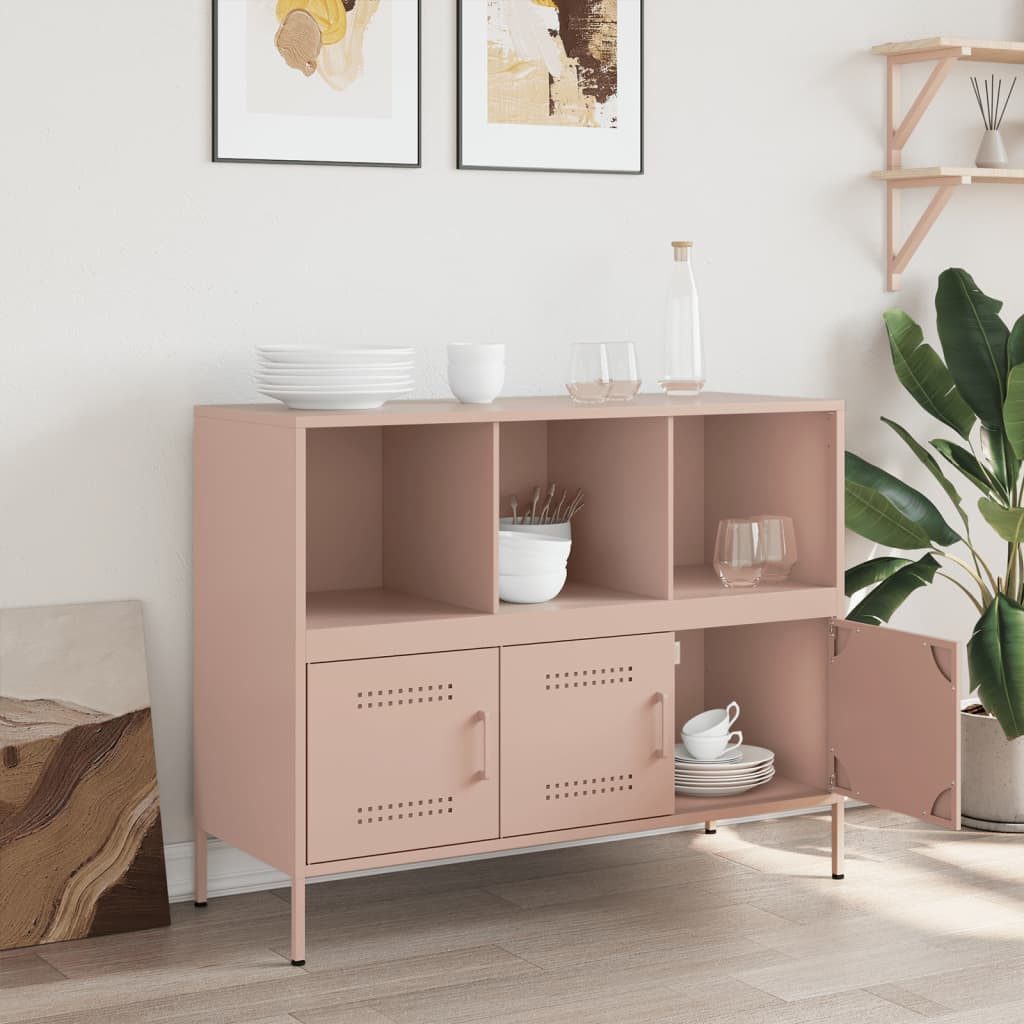 vidaXL Sideboard Sideboard Rosa 100,5x39x79 cm günstig online kaufen
