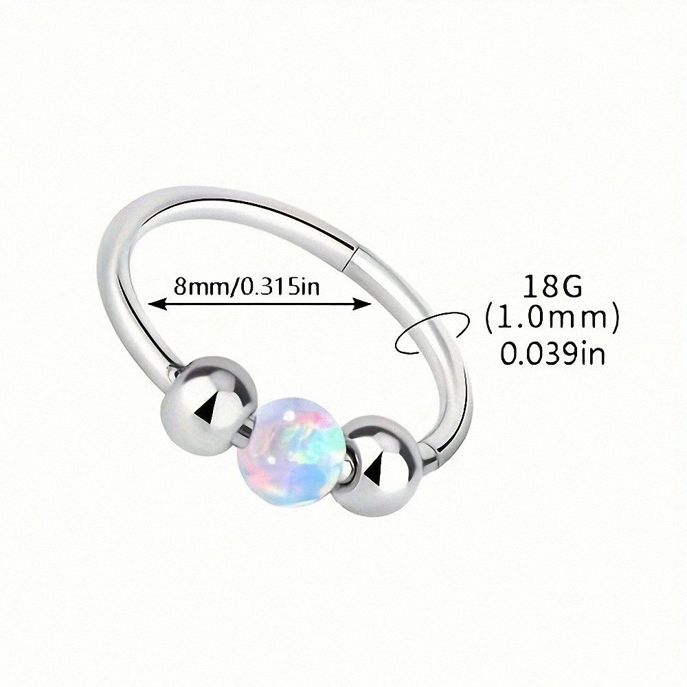 Taffstyle Nasenpiercing Helix Piercing Clicker Ring günstig online kaufen