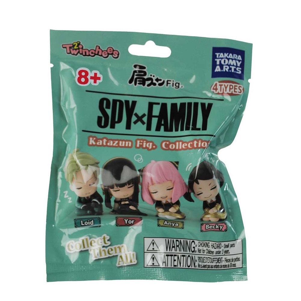 TOMY UK CO. Ltd. Spielfigur SPY x FAMILY - Twinchees - Sammelfigur - Spy X Lil' Sleepers - 1 Stück
