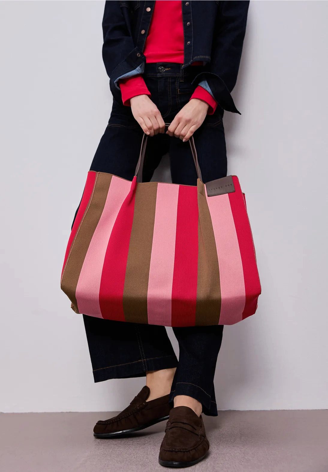STREET ONE Shopper Shopper mit Lederdetails und Streifen (1-tlg) günstig online kaufen
