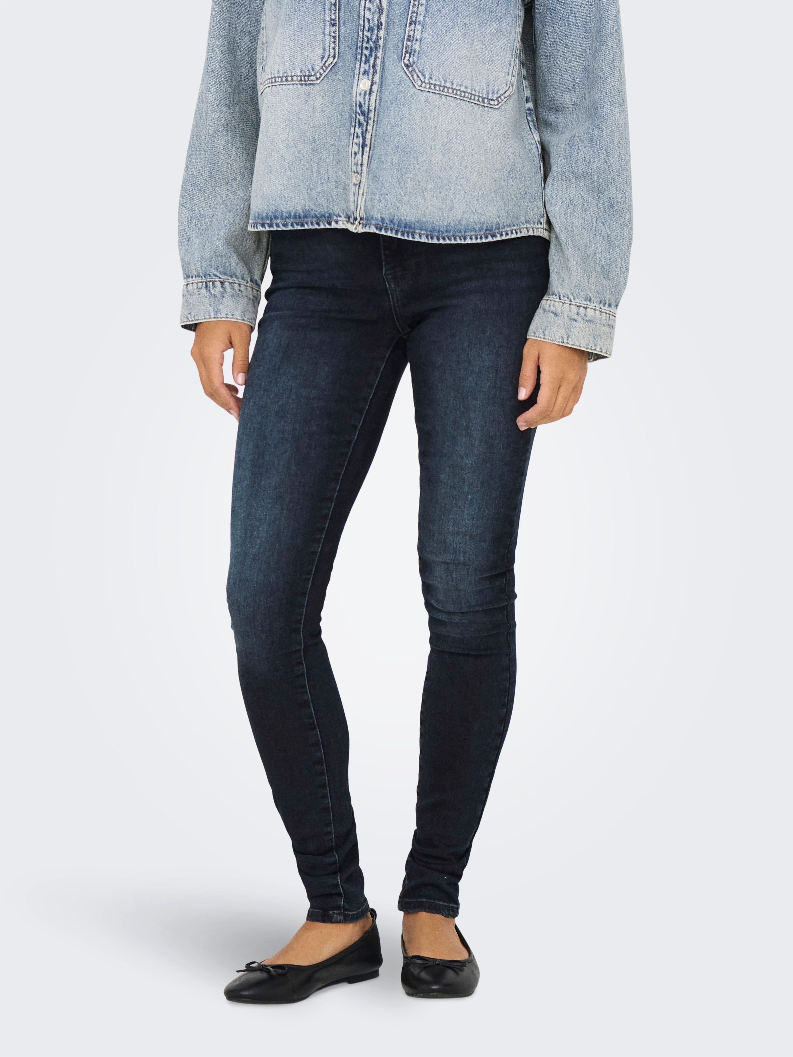 Skinny-fit-Jeans ONLFOREVER HIGH HW SK DNM REA192