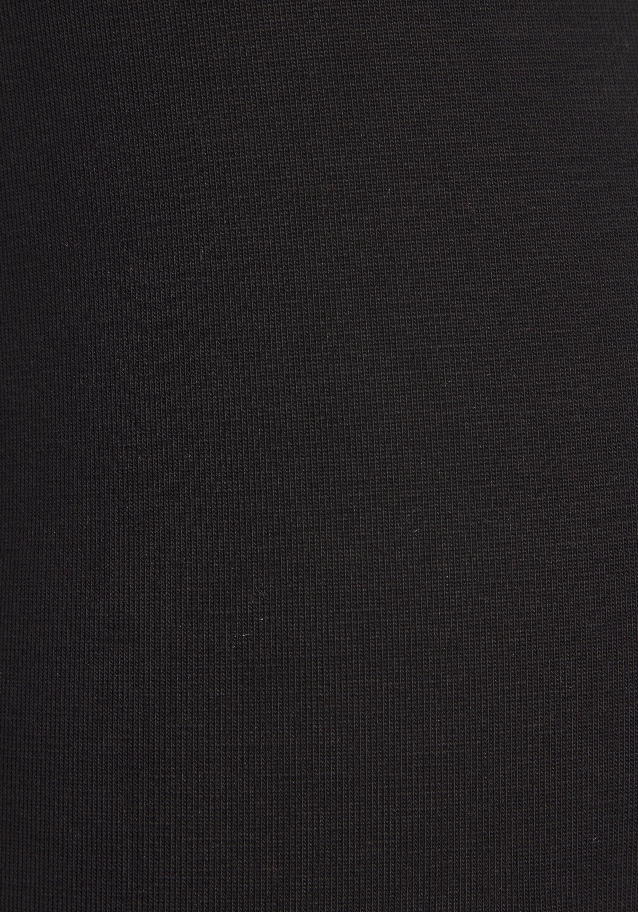 Bench. Loungewear Leggings mit Logo Silikon Badge, Loungewear