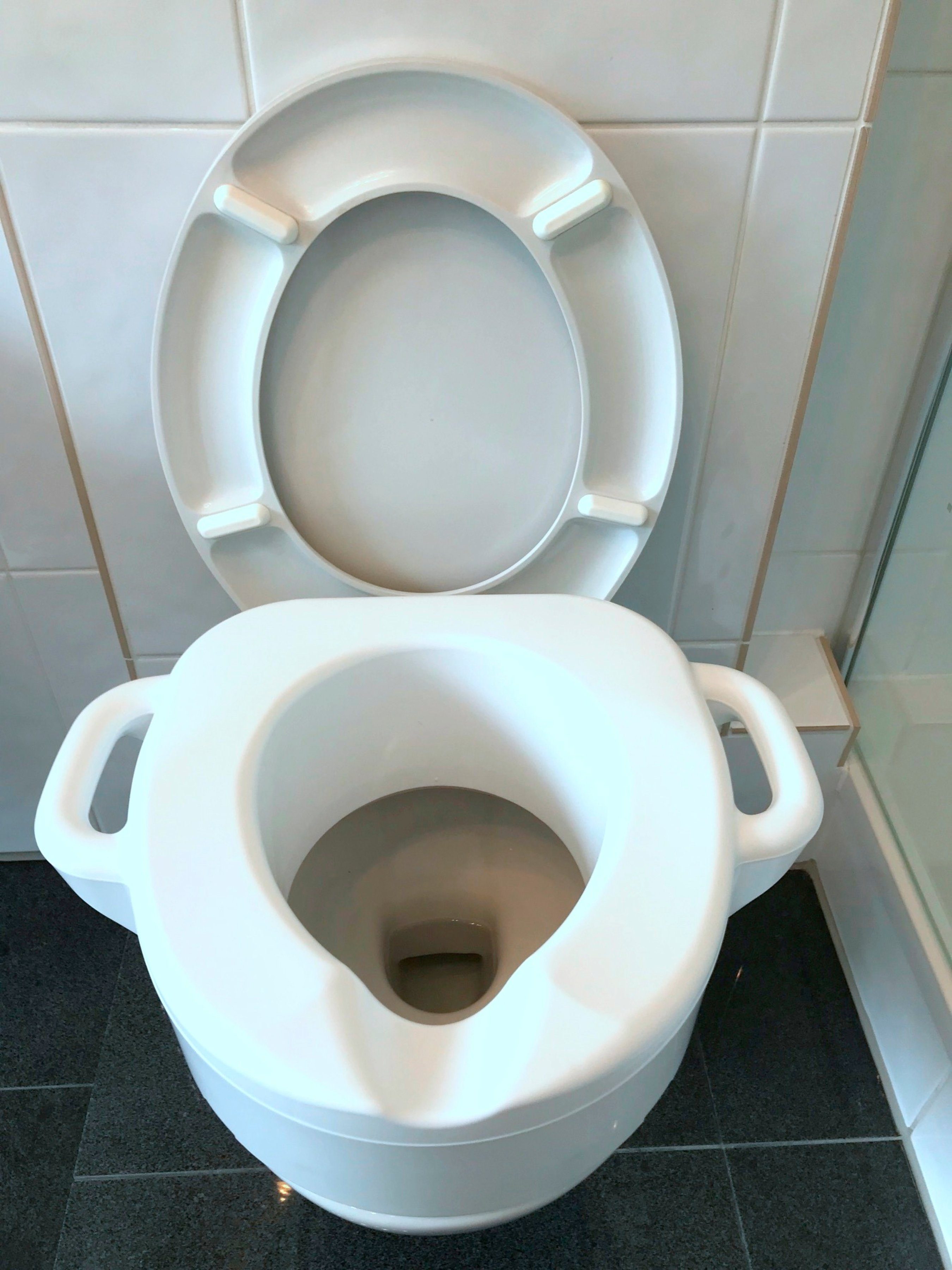 Bischof WC-Sitz »Toiletten-Aufsatz«, SItzerhöhung mit Griffen-HomeTrends