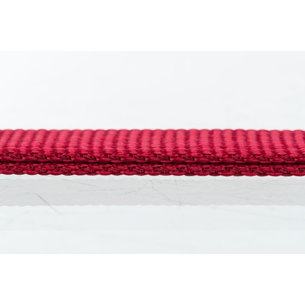 TRIXIE Hundeleine Premium Verlängerungsleine, doppellagig - rot - 2,00 m/20 mm, Gurtband